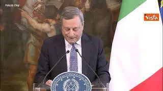 Draghi: "Veri campioni prima o poi tornano a vincere"