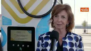 Inaugurazione stazione di ricarica Free To X - Autostrade a Linate. Lo speciale