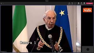 Amato (Consulta): "Caos istituzionale se poteri non rispettano limiti"