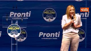 Meloni: "Pronta a governare l'Italia? Sento peso di questa responsabilità"