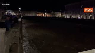 Bomba d'acqua nelle Marche, ecco il fiume che si ingrossa a Senigallia