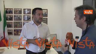 Elezioni, Salvini: “Percentuale sotto quale non contento? Vincere, non mi accontento di partecipare”