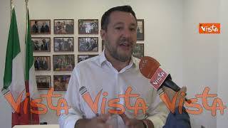 Salvini: “Rapporto con Meloni? Io preoccupato per bollette, c’è chi sottovaluta, si a scostamento”