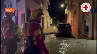 Alluvione Marche, la Croce Rossa impegnata nei soccorsi