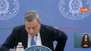 Draghi: "Cordoglio per vittime alluvione, oggi sarò nelle Marche"