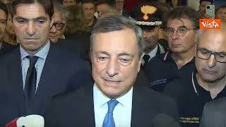 Draghi: "Governo non risparmierà nessuno sforzo per aiutare Marche"
