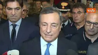 Draghi: "Governo non risparmierà nessuno sforzo per aiutare Marche"