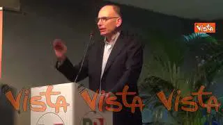 Letta: Non lasceremo che destra riporti Paese in bancarotta