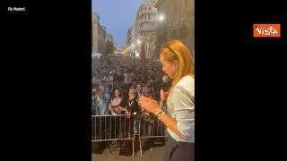 Meloni: "Letta è andato a Berlino a barattare interesse nazionale con quello del suo partito"