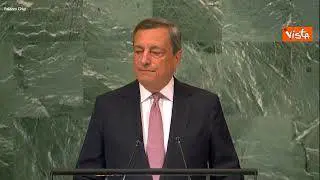 Draghi: "Preservare coesione sociale, aumento energia mette a rischio ripresa economica"