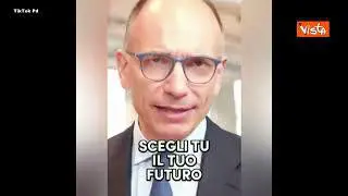 L’appello di Letta su TikTok ai 18enni: “Andate a votare, è decisivo per il vostro futuro”