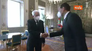 Mattarella incontra la nuova Presidente della Corte Costituzionale Silvana Sciarra, le immagini