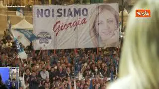 Meloni: “Sinistra rabbiosa ed estremista, ha paura di perdere il suo consolidato sistema di potere”
