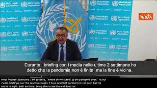 Oms: "Vedere la fine vicina non significa che pandemia sia superata"