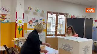 Elezioni, ecco il voto di Maria Elisabetta Casellati a Potenza