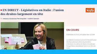 Elezioni, la stampa straniera annuncia vittoria di Meloni. I titoli dal New York Times alla Bbc