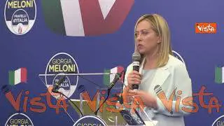 Astensionismo, Meloni: “Rammaricata, ma tanti hanno preso scheda elettorale per votare noi”