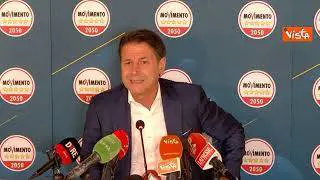Conte: "Saremo intransigenti, centrodestra maggioranza in Parlamento, non nel Paese"