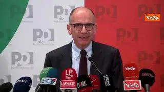 Letta: "Subito percorso per congresso. Non sarò candidato. Serve nuovo Pd"