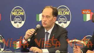 Ciriani: Italiano non è sciocco quando vota Fdi e intelligente quando vota Pd, va rispettato sempre