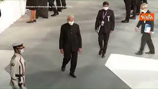 Funerali Shinzo Abe, l'omaggio del Primo Ministro indiano Narendra Modi