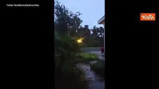 Uragano Ian, pioggia e vento in Florida