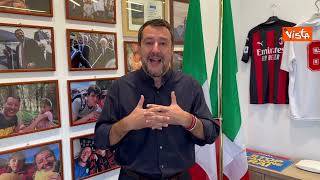 Salvini: "Sinistra si rassegni, centrodestra è unito. Priorità a lavoro, pensioni e bollette"