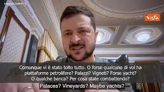 Zelensky in russo: Combattete per ciò che è vostro, state lontano dalla nostra terra