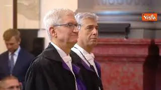 Tim Cook riceve la laurea honoris causa alla Federico II