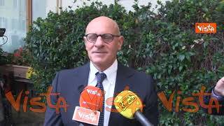 Rampelli scherza con i giornalisti: “Cosa volete? Una previsione su Inter-Roma e Lazio-Spezia?”
