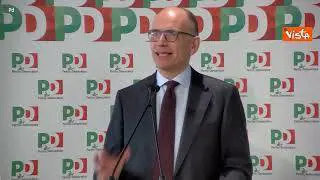 Letta: "Nascita Partito Democratico fu grande successo, ora dirci cosa vogliamo fare per il futuro"