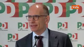 Letta: “Ci siamo indeboliti e siamo andati in difficoltà, ma non rinnego le posizioni prese”