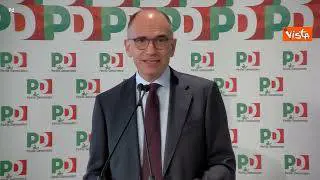Letta: Lavorato per costruire campo largo, ma interlocutori non volevano stare insieme