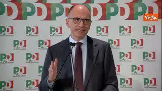 Letta: "Da Meloni ancora nessuna parola su tema vaccinazioni Covid"