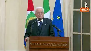 Mattarella: "In Europa pace e sicurezza messe a rischio"