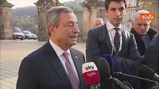 Draghi: "Linea politica estera del nuovo Governo non dovrebbe cambiare"