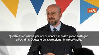 SOTTOTITOLI Michel: "Determinati a sostenere l'Ucraina"