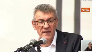 Un anno fa l'assalto alla Cgil, Landini: "Non abbiamo paura, apriamo nostre porte"