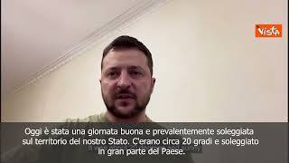 SOTTOTITOLI Zelensky: "Nostro futuro sarà soleggiato"
