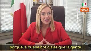 Meloni da Vox: "Non siamo mostri"