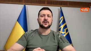Zelensky: "Il terrore deve perdere e l'Ucraina deve vincere"