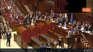 A Montecitorio iniziano le votazioni per l'elezione del Presidente della Camera