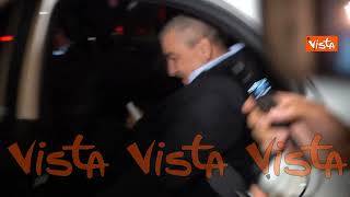 Meloni e La Russa lasciano insieme Montecitorio ecco le immagini