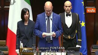 Fontana: "Riaffermare centralità Parlamento"