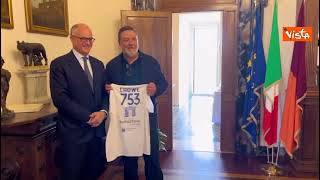 Russell Crowe nominato dal sindaco Gualtieri Ambasciatore di Roma nel mondo
