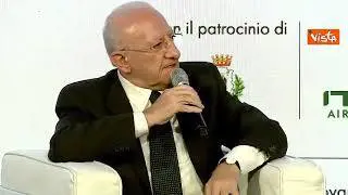 De Luca: "Meloni indelicata verso Berlusconi, è persona anziana e in viaggio di nozze"