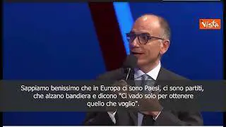 SOTTOTITOLI Letta: "Europa à la carte significa morte dell'Ue"