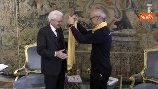 Mattarella riceve il capo della Protezione Civile Curcio