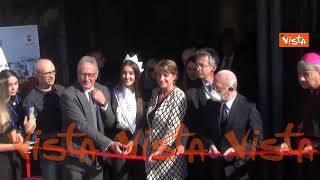 Inaugurata la sede dell'Università a Scampia, le immagini del taglio del nastro