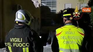 Crolla l'aula magna dell'Università di Cagliari. Le immagini